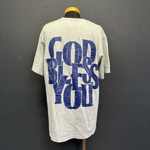 EXAMPLE GOD BLESS YOU S/S TEE イグザンプル ゴッド ブレス ユー ショートスリーブ Tシャツ size XL グレー 半袖