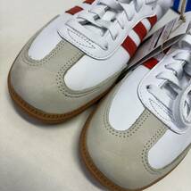 Adidas Originals Samba OG Footwear White/Solar Red/Off White IF6513 アディダス オリジナルス サンバ OG size US 11 新品_画像3