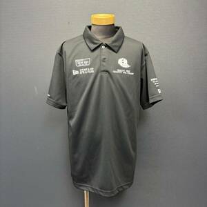 NEW ERA S/S POLO SHIRT size XL ニューエラ ショートスリーブ 半袖 ポロシャツ ストリート 黒 ブラック 