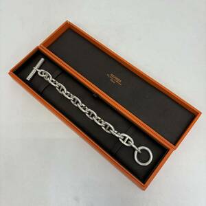 HERMES Chaine D´ancre TGM bracelet エルメス シェーヌダンクル TGM ブレスレット size 12コマ シルバーアクセサリー 証明書付き