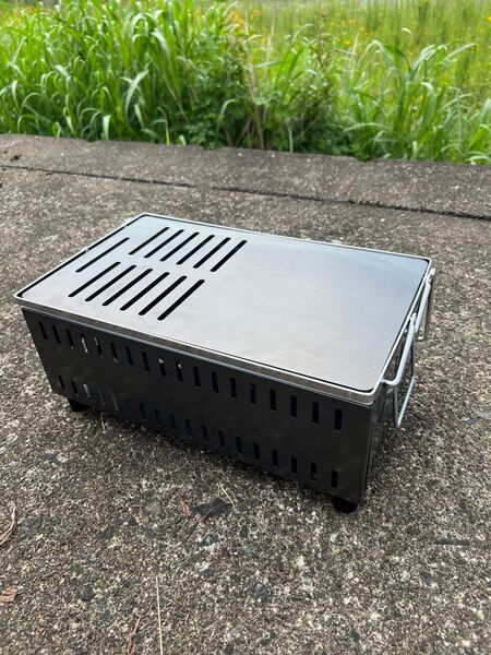【ヘラ付き】 6mm 鉄板 グリーンライフ UC-350ST 半穴 コンロ 卓上コンロ キャンプ アウトドア バーベキュー BBQ