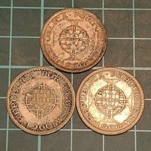 【1円スタート】ポルトガル領モザンビーク 5エスクード銀貨 1960年 おまとめ_画像2