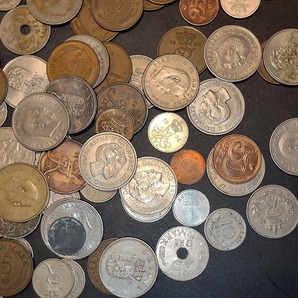 【1円スタート】デンマーク クローナ硬貨他 おまとめ 約0.4㎏の画像3