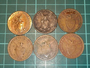 【1円スタート】アメリカ領フィリピン　1センタボ　硬貨　おまとめ