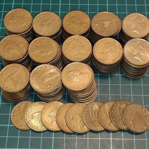 【1円スタート】ニュージーランド ニュージーランドドル 2ドル 1ドル 50セント 硬貨 おまとめ 560ドルの画像1