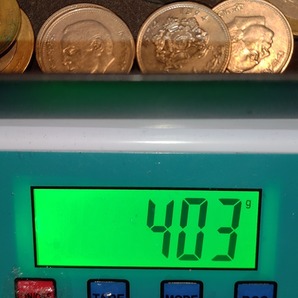 【1円スタート】モロッコ王国 モロッコディルハム硬貨 おまとめ 約0.4㎏の画像4