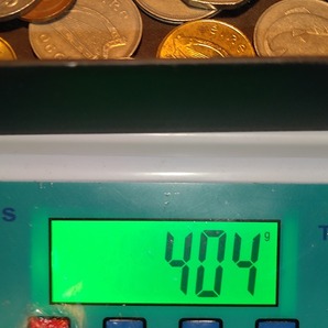 【1円スタート】アイルランド ポンド硬貨 おまとめ 約0.4㎏の画像4