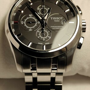 送料無料 2022年購入美品 TISSOT T-Classic 自動巻き ティソ ティークラシック 腕時計 oris epos クロノグラフ の画像3