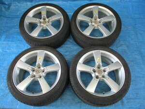 ※4本※18インチ●RX-8(前期) 純正アルミ●225/45R18●18×8J +50●ハブ径67mm●5H PCD114.3●2020年 5～7分山 TYタイヤ●個人宅配送OK