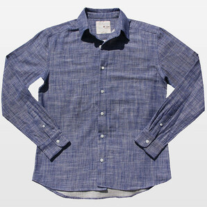 セール ●新品 定価170ドル Mサイズ ipd 長袖 シャツ ONDAの画像2