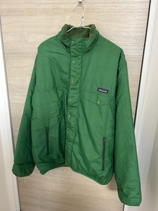 Patagonia(パタゴニア) Reversible Snap-Zip Jacket (リバーシブル スナップ ジップ ジャケット) グリセード Mサイズ グリーン