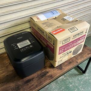 BD11* Hitachi * 2024 year made unused goods IH jar rice cooker RZ-V100FM 5.5. black 