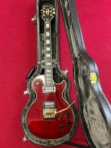 Epiphone Alex Lifeson Les Paul Custom Axcess Quilt Ruby カスタムGibsonギブソン レスポール dimarzio レア　ディマジオ