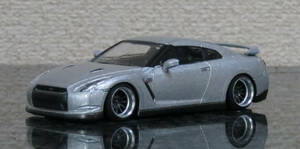 ◆　京商　1/64　GT-R(R35)　アルミリム加工　◆