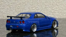 ◆　京商　1/64　GT-R(R34) Z-tune　アルミリム加工　◆_画像2