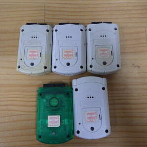 Dreamcast ドリームキャスト DC ビジュアルメモリー HKT-7000 5点 まとめ セガの画像2