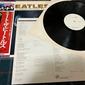 ビートルズ 新品のテスト盤 白盤 社名など印刷レーベル アメリカのミート！の画像1