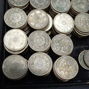 50銭銀貨189枚 銀貨の画像4