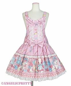 Angelic Pretty MELODY TOYSサロペット ピンク