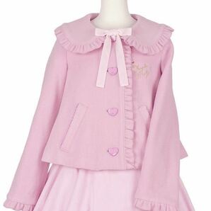 Angelic Pretty Frill Heartコート ピンク