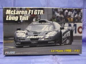 フジミ製　1/24 マクラーレン　F1　GTR　ロングテール　ル・マン１９９８　＃４１