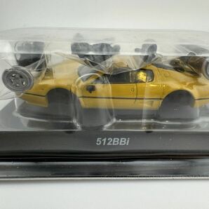 1/64 京商 サンクス フェラーリ 512 BBi 黄 イエローの画像2