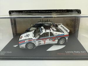 1/43 デアゴスティーニ　ラリーカーコレクション　ランチア　ラリー　037 #7 1984 .