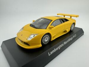 1/64 京商 サンクス　ランボルギーニ 5 ムルシエラゴ　R-GT 黄　イエロー