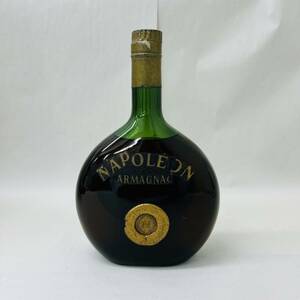 【MMY3369KK】１円スタート 古酒/未開栓 NAPOLEN ARMAGNAC ナポレオン アルマコニャック グリーンボトル 金キャップ 約1300g　