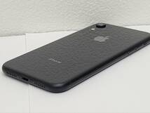 【YYD3561OM】1円～ 判定〇 au Apple iPhone XR 64GB ブラック MT002J/A IMEI：357374097154692 SIM解除済 アイフォン 充電器無 箱 中古品_画像7