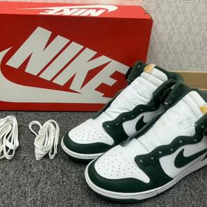 【GY-6609TY】NIKE ナイキ DUNK HI RETRO ダンク ハイ レトロ ノーブルグリーン DD1399-300 28cm メンズ スニーカー ファッション お洒落の画像1