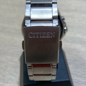 【OAK-2595YH】1円スタート CITIZEN シチズン 腕時計 H100-S098335 ソーラー 動作未確認 付属品有 箱有 時計 現状品 中古 アンティーク の画像8