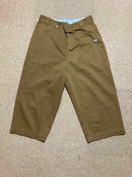 ハーフパンツ　ニコアンド　ディッキーズ　nicoand dickies 半端丈 パンツ