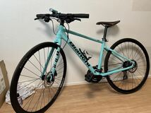 Bianchi roma3 43サイズ　ビアンキ　ローマ　クロスバイク　チェレステ　室内保管　超美品　川崎市直接引き取り　_画像1