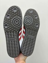 【新品未使用】adidas サンバOG 赤白カラー スニーカー 27cm_画像5