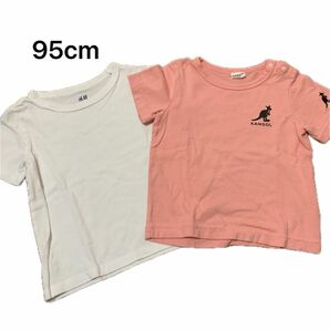 カンゴール（KANGOL)＆H&M 半袖Tシャツ　95cm 2枚セット