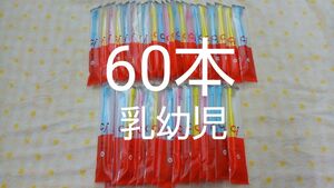 60本セット　乳幼児歯科医院専用　ミニミニサイズ歯ブラシ　Ci52 