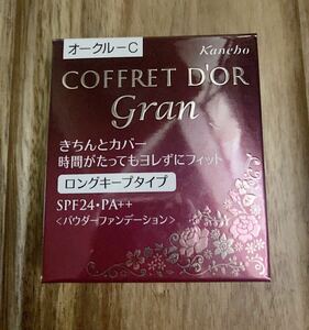  free shipping!! new goods unused Coffret d'Or gran cover Fit Park toUV oak ruC Kanebo foundation 