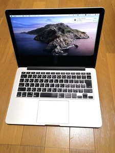 macbook pro i7/16GB/256GB/retina 13in/late 2013 【ジャンク】