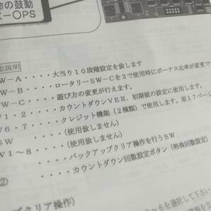 パチスロ 実機用 部品 ビスティ エヴァンゲリオン 生命の鼓動 大当り10段階設定 比率変更確変 多数遊び方できるメインロム 説明書付 POP付の画像8