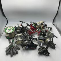 4-57■リール 検索】シマノ Z-3 ダイワ ノーマン91 スポーツライン ST-600X ミッチェル 620 フランス製 SHIMANO DAIWA 動作未確認 現状品_画像1