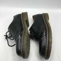 4-62■ドクターマーチン Dr.Martens ブラック 黒 レザー AW006 CL 02 R UK8【日本サイズ約27㎝相当】検索】3ホールシューズ 現状品_画像2