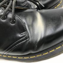 4-62■ドクターマーチン Dr.Martens ブラック 黒 レザー AW006 CL 02 R UK8【日本サイズ約27㎝相当】検索】3ホールシューズ 現状品_画像10