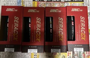 IRC SERAC CX TLR X-GUARD EDGE MUD 700x32C 各2本計4本セット シクロクロス タイヤ グラベル