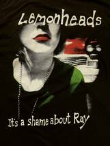 THE LEMONHEADS Tシャツ オーバーサイズ 黒 ブラック XL ロック アメカジ ストリート 古着 パンク バンド NIRVANA H&M ZARA GreenDay _画像2