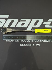 Snap-on スイベルラチェット　FHNFD100HV ハイビジ イエロー 旧グリップ 樹脂グリップ　新品未使用 送料無料