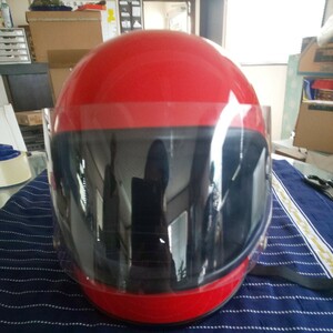 昭和レトロ７０年代ZKー540フルフェイスヘルメット レッド