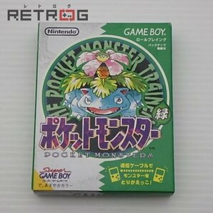 ポケットモンスター 緑 ゲームボーイ GBの画像1