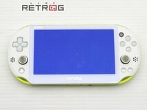 PlayStation Vita本体 Wi-Fiモデル（PCH-2000 ZA13 ライムグリーン・ホワイト） PS Vita_画像1