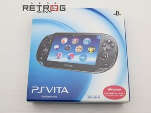 PlayStation Vita本体 3G/Wi-Fiモデル（PCH-1100 AA01 クリスタル・ブラック） PS Vita